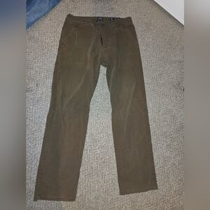 Men's KUHL Hiking Brown Pants Size 34 × 32